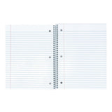 PUKKA PAD® Letter Size 1-Subject Notebook, Medium/College Rule, White Cover, (80) 10.5 x 8 Sheets, 3/Pack (PUK9759BAS) Pack of 3