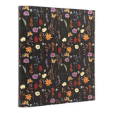 PUKKA PAD® Rollbound Binder, 3 Rings, 1" Capacity, 11 x 8.5, Black/Yellow/Orange/Blue (PUK9608BLM) Each