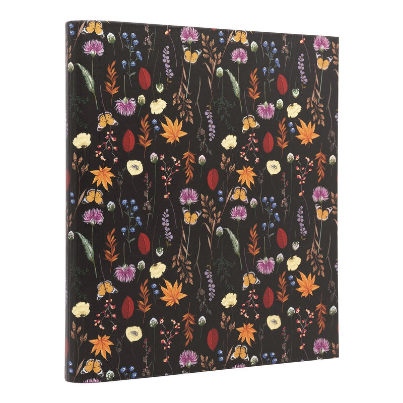 PUKKA PAD® Rollbound Binder, 3 Rings, 1" Capacity, 11 x 8.5, Black/Yellow/Orange/Blue (PUK9608BLM) Each