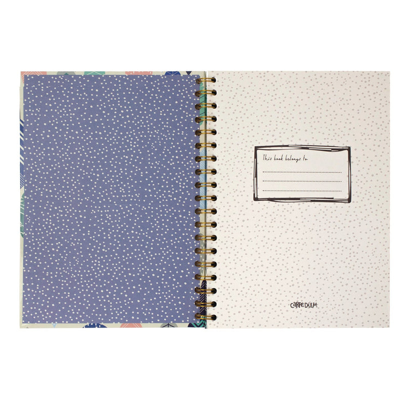 PUKKA PAD® B5 Size Notebook, 1 -Subject, Medium/College Rule, Design Cover, (80) 9.8 x 6.9 Sheets, 3/Pack (PUK9379CD) Pack of 3