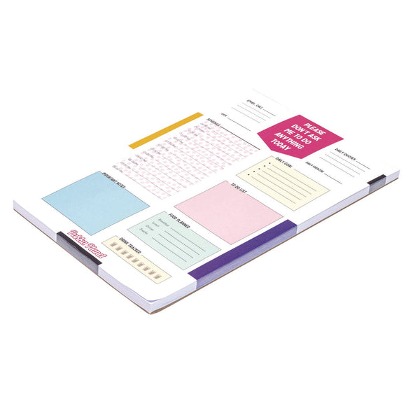 Eco Daily Planning Pad, Pukka Planet Artwork/Formatting, 9.84 x 7.48, White/Multicolor Sheets, 60-Days: Undated (PUK9741SPP) Each