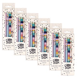 PUKKA PAD® Carpe Diem Ballpoint Pen, Stick, Medium 0.7 mm, Black Ink, Assorted Ditzy Floral Collection, 4 Pens/Pack, 6 Packs/Box (PUK9228CD) Box of 24