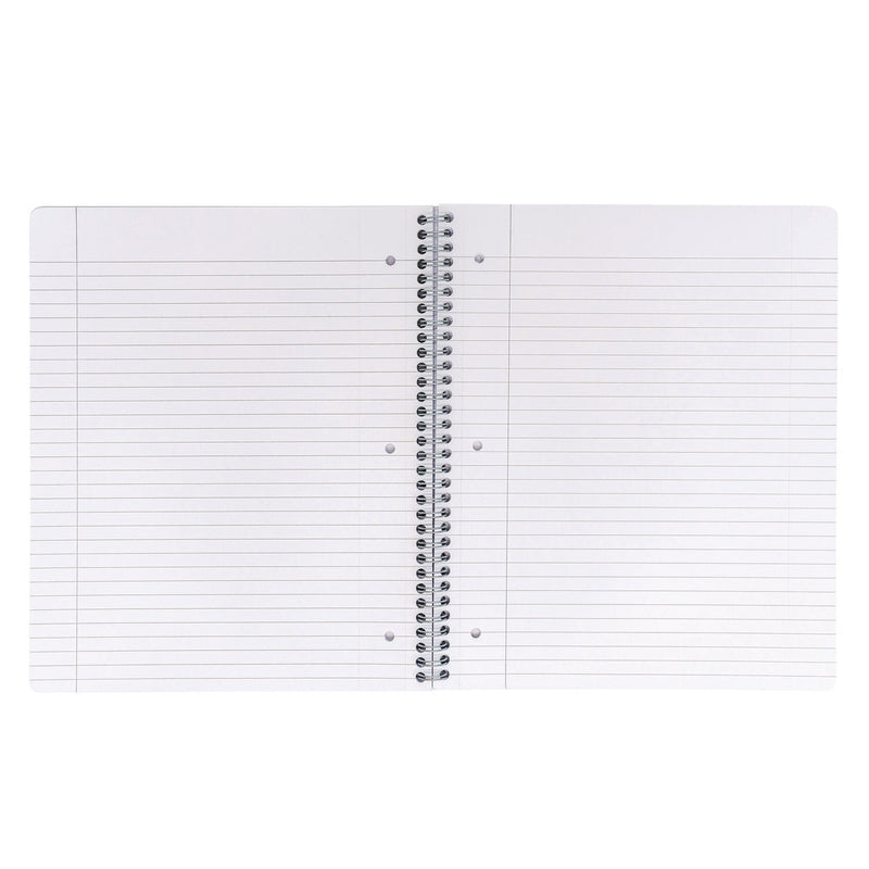 PUKKA PAD® Letter Size Notebook, 1-Subject, Medium/College Rule, Green/Black Camo Knit Cover, (100) 11 x 8.5 Sheets, 3/Pack (PUK9755CAM) Pack of 3