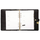 A5 Planner, 10.24 x 9.25, Black Cover, 12-Month (PUK9109CD) Each