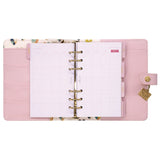 Personal Planner, 7.48 x 6.42, Pink Cover, 12-Month, Undated (PUK9153CD) Each