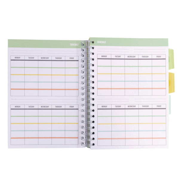 PUKKA PAD® B5 Size Project Book, 4-Subject, Gray/White Study Book Cover, (100) 9.8 x 6.9 Sheets (PUK9824STU) Each