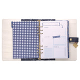 A5 Planner, Color Wash, 10.24 x 9.25, Blue/Green/Red/Yellow Cover, 12-Month (PUK9179CD) Each