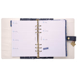 A5 Planner, Color Wash, 10.24 x 9.25, Blue/Green/Red/Yellow Cover, 12-Month (PUK9179CD) Each