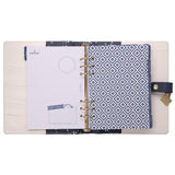 A5 Planner, Color Wash, 10.24 x 9.25, Blue/Green/Red/Yellow Cover, 12-Month (PUK9179CD) Each