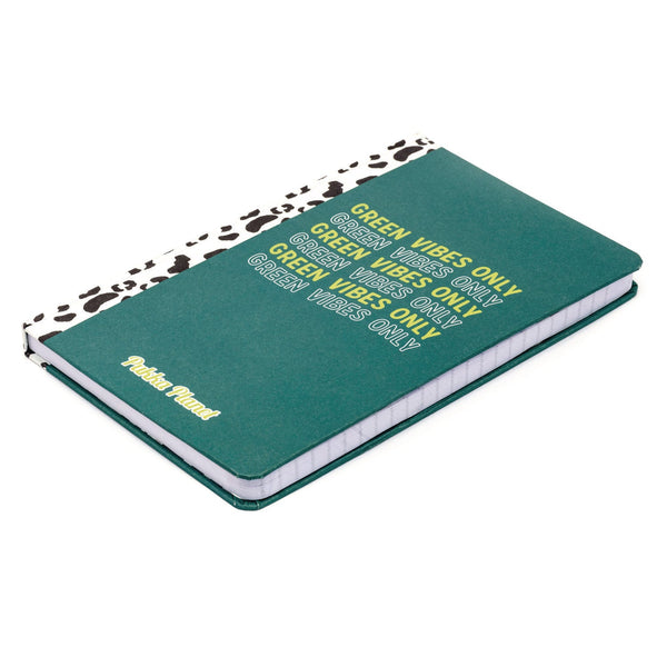 PUKKA PAD® Soft Cover Eco Notebook, 1-Subject, Medium/College Rule, Green/Black/White Cover, (96) 8.3 x 5.8 Sheets (PUK9704SPP) Each