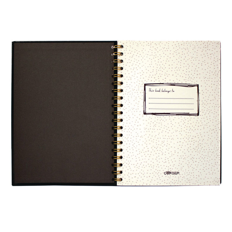 PUKKA PAD® B5 Size Notebook, 1 -Subject, Medium/College Rule, Black Cover, (80) 9.8 x 6.9 Sheets, 3/Pack (PUK9375CD) Pack of 3