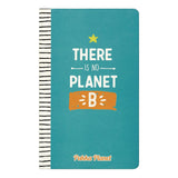 PUKKA PAD® Soft Cover Eco Notebook, 1-Subject, Medium/College Rule, Turquoise/Multicolor Cover, (96) 8.3 x 5.8 Sheets (PUK9703SPP) Each
