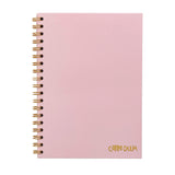 PUKKA PAD® B5 Size Notebook, 1 -Subject, Medium/College Rule, Pink Cover, (80) 9.8 x 6.9 Sheets, 3/Pack (PUK9376CD) Pack of 3