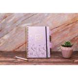PUKKA PAD® B5 Size Project Book, 4-Subject, Medium/College Rule, Assorted Floral Covers, (100) 9.8 x 6.9 Sheets, 3/Pack (PUK9447ROC) Pack of 3