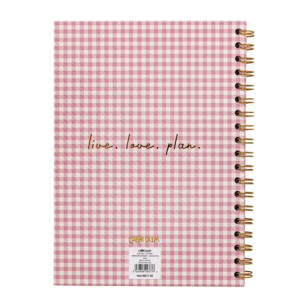PUKKA PAD® B5 Size Notebook, 1 -Subject, Medium/College Rule, Pink Cover, (80) 6.9 x 4.9 Sheets, 3/Pack (PUK9377CD) Pack of 3