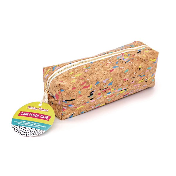 PUKKA PAD® Eco Pencil Case, 7.99 x 2.36 x 2.75, Cork (PUK9740SPP) Each