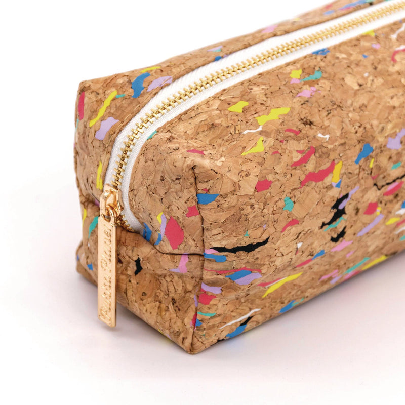 PUKKA PAD® Eco Pencil Case, 7.99 x 2.36 x 2.75, Cork (PUK9740SPP) Each