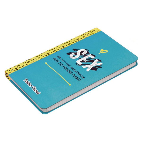 PUKKA PAD® Soft Cover Eco Notebook, 1-Subject, Medium/College Rule, Turquoise/Black/White/Yellow Cover, (96) 8.3 x 5.8 Sheets (PUK9707SPP) Each