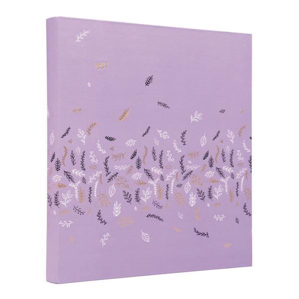 PUKKA PAD® Rollbound Binder, 3 Rings, 1" Capacity, 11 x 8.5, Lilac/Black/Gold/White (PUK9643ROC) Each