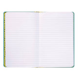 PUKKA PAD® Soft Cover Eco Notebook, 1-Subject, Medium/College Rule, Turquoise/Black/White/Yellow Cover, (96) 8.3 x 5.8 Sheets (PUK9707SPP) Each