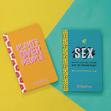 PUKKA PAD® Soft Cover Eco Notebook, 1-Subject, Medium/College Rule, Turquoise/Black/White/Yellow Cover, (96) 8.3 x 5.8 Sheets (PUK9707SPP) Each