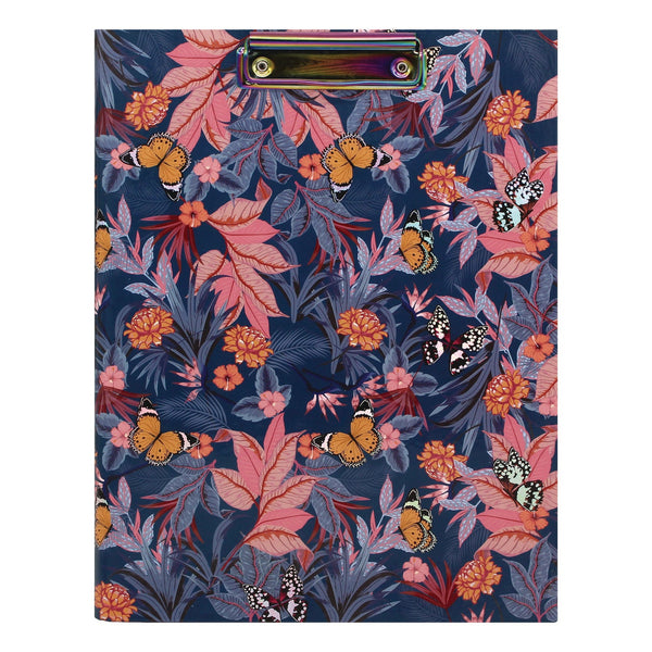 PUKKA PAD® A4 Padfolio, 8.3 x 11.7 Pad, 9.5 x 12.6, Blue/Pink/Yellow (PUK9580BLM) Each