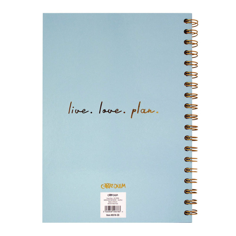PUKKA PAD® B5 Size Notebook, 1 -Subject, Medium/College Rule, Blue Cover, (80) 9.8 x 6.9 Sheets, 3/Pack (PUK9378CD) Pack of 3