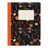 PUKKA PAD® Composition Book, Medium/College Rule, Assorted Bloom Covers, (70) 9.75 x 7.5 Sheets, 3/Pack (PUK9516BLM) Pack of 3