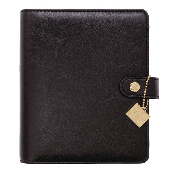 Personal Planner, 7.48 x 6.42, Black Cover, 12-Month, Undated (PUK9110CD) Each