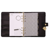 Personal Planner, 7.48 x 6.42, Black Cover, 12-Month, Undated (PUK9110CD) Each