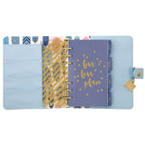 Personal Planner, 7.48 x 6.42, Blue Cover, 12-Month, Undated (PUK9165CD) Each