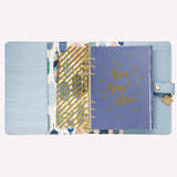 A5 Planner, 10.24 x 9.25, Blue Cover, 12-Month (PUK9164CD) Each