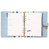 A5 Planner, 10.24 x 9.25, Blue Cover, 12-Month (PUK9164CD) Each