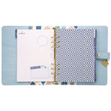 A5 Planner, 10.24 x 9.25, Blue Cover, 12-Month (PUK9164CD) Each