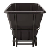 Suncast Commercial® Standard Duty Tilt Truck, 1.5 cu yd, Plastic, Black/Red (SUARMTTSD150) Each