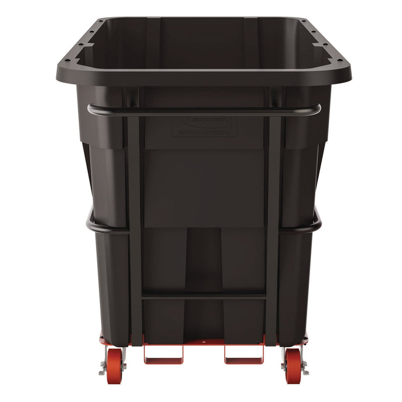 Suncast Commercial® Standard Duty Tilt Truck, 1.5 cu yd, Plastic, Black/Red (SUARMTTSD150) Each