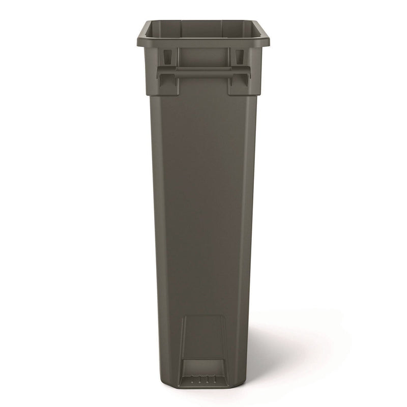 Suncast Commercial® 23 Gallon Resin Slim Trash Can, Plastic, Gray (SUATCNH2030) Each