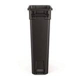 Suncast Commercial® 23 Gallon Resin Slim Trash Can, Plastic, Black (SUATCNH2030BK) Each