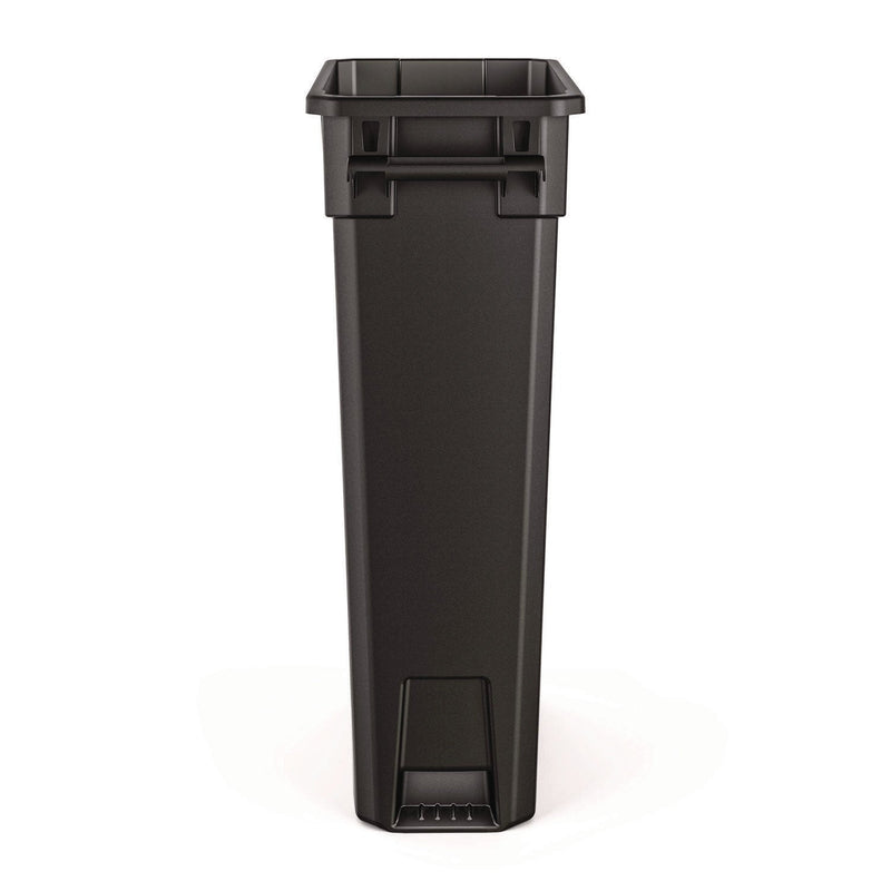 Suncast Commercial® 23 Gallon Resin Slim Trash Can, Plastic, Black (SUATCNH2030BK) Each