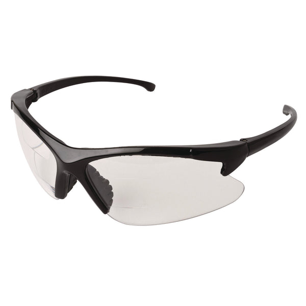 KleenGuard™ V60 30-06 Dual Readers Safety Glasses, Black Polycarbonate Frame, Clear Polycarbonate Lens, 6/Box (ANS20387) Box of 6