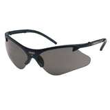 Smith & Wesson® Code 4 Safety Glasses, Black Polycarbonate Frame, Smoke Polycarbonate Lens, 12/Box (KCC19836) Box of 12