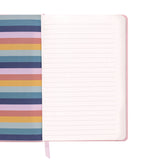 PUKKA PAD® Soft Cover Journal, Medium/College Rule, Pink Cover, (96) 8.3 x 5.2 Sheets, 3/Pack (PUK9370CD) Pack of 3
