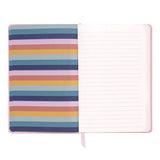 PUKKA PAD® Soft Cover Journal, Medium/College Rule, Pink Cover, (96) 8.3 x 5.2 Sheets, 3/Pack (PUK9370CD) Pack of 3