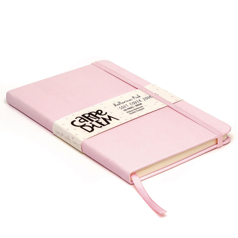 PUKKA PAD® Soft Cover Journal, Medium/College Rule, Pink Cover, (96) 8.3 x 5.2 Sheets, 3/Pack (PUK9370CD) Pack of 3