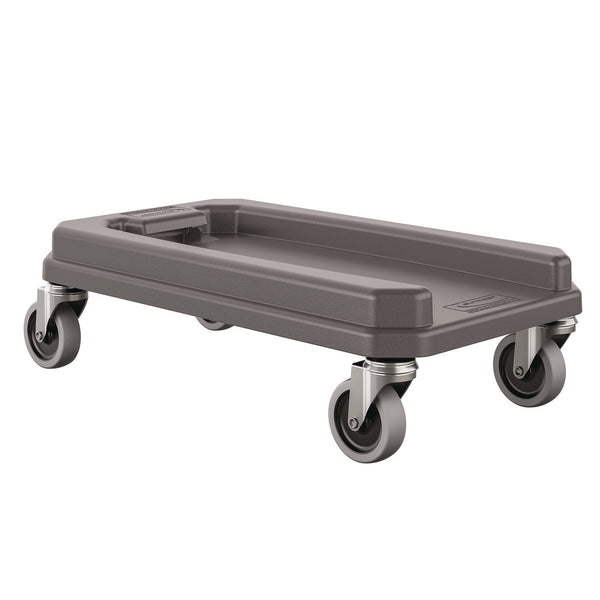 Suncast Commercial® 23 Gallon Resin Slim Trash Can Dolly, 11.88" x 20.78" x 6.18", Gray (SUATCNDOLLY) Each