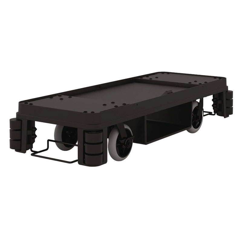 Suncast Commercial® Partially Assembled Premium Housekeeping Cart, Plastic, 1 Shelf, 24 x 62.13 x 49.75, Black (SUAHKC2002) Each