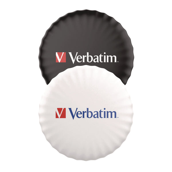 Verbatim® My Finder Bluetooth Coin Tracker for Apple iOS, Black/White, 2/Pack (VER32134) Pack of 2