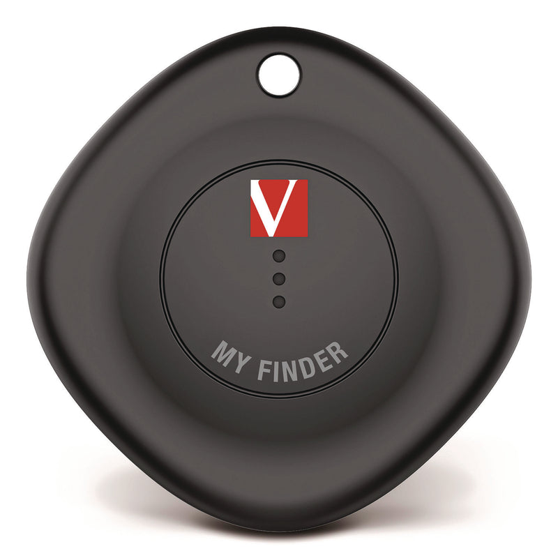 Verbatim® My Finder Bluetooth Tracker for Apple iOS, Black/White, 2/Pack (VER32131) Pack of 2