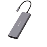 Verbatim® USB-C Pro Multiport Hub CMH 13Port, Gray (VER32153) Each
