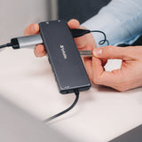 Verbatim® USB-C Pro Multiport Hub CMH 13Port, Gray (VER32153) Each